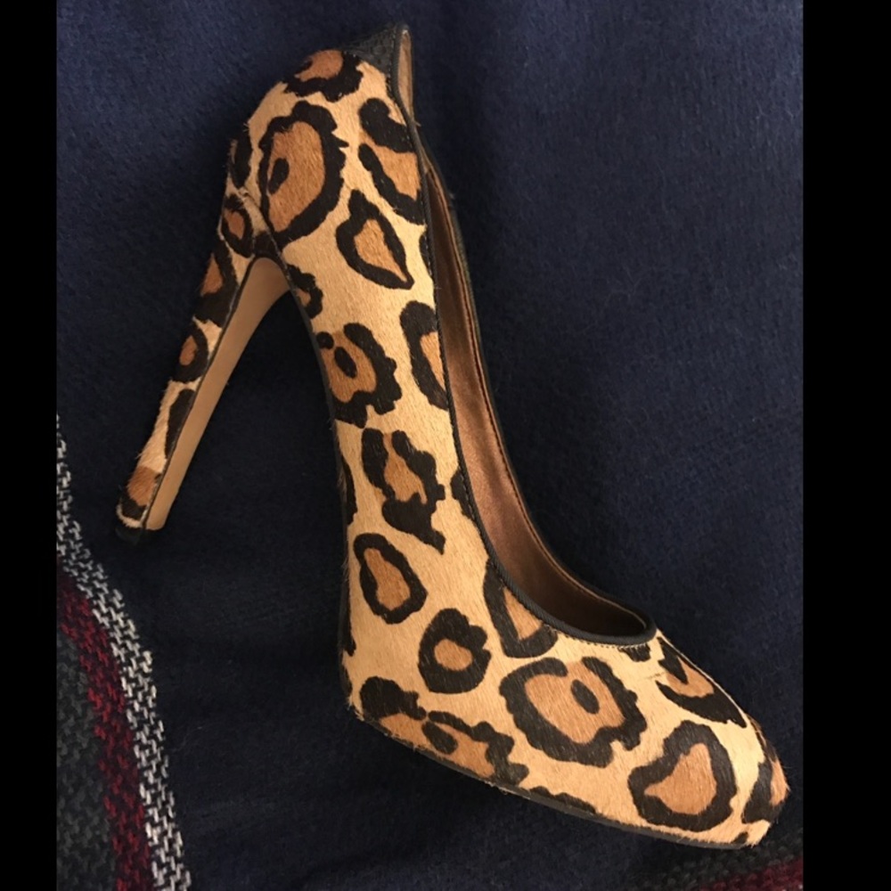 Sam Edelman Leopard Print Heel